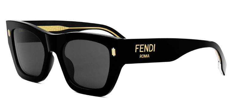 fendi fe 40100ı 01a güneş gözlüğü