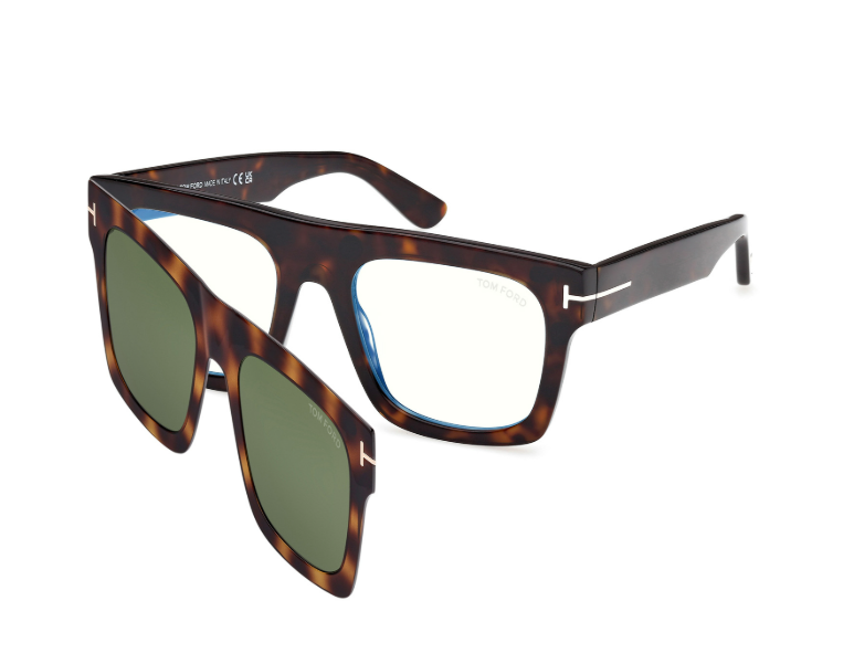 Tom Ford FT 6068 052 53 klipsli güneş gözlüğü